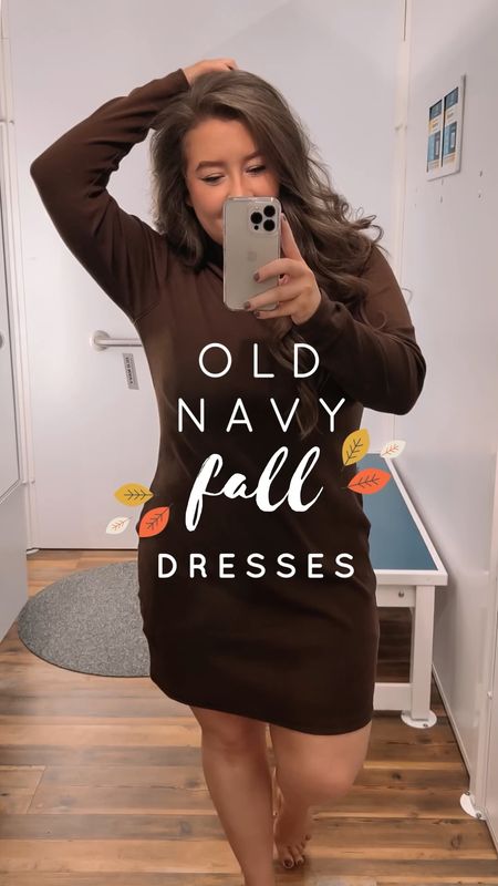 Looking for fall dresses? These from Old Navy are currently 30% off!

First dress: L
Second: XL
Third: XXL (runs very small)
Fourth: XL

#LTKsalealert #LTKunder50 #LTKcurves