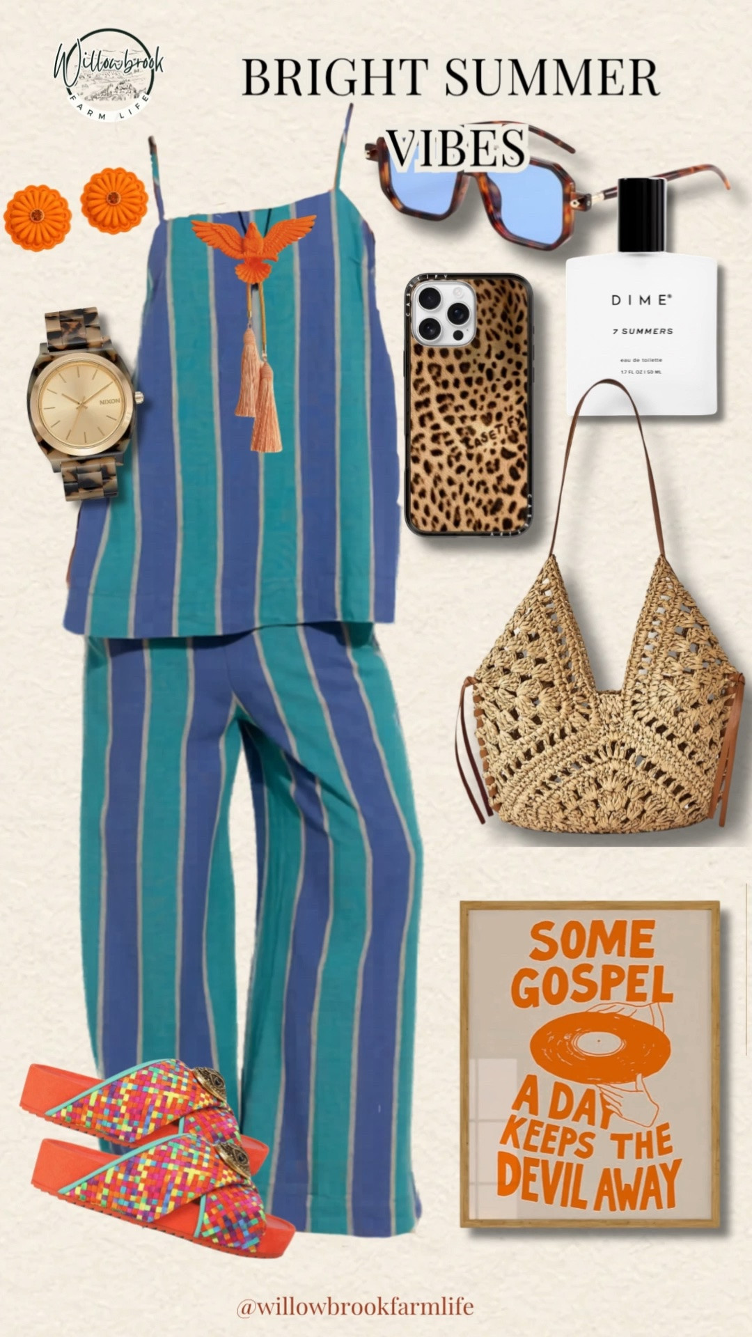 Bright, fun summer outfits! 
I love this linen set from Free People- 
Perfect for date night outfit, vacation outfit, travel outfit… 

Dime 7 Summers is my go to scent!

#LTKootd #LTKgrwm #LTKdayinmylife