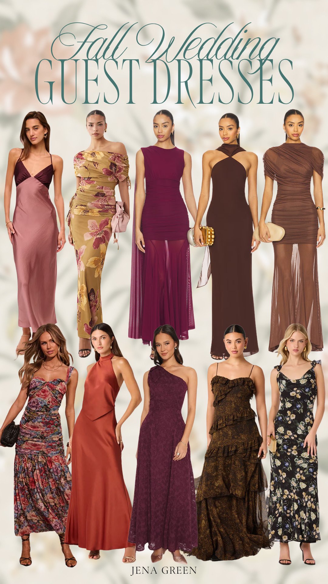 Fall Wedding Guest Dresses | Fall Dresses | Formal Wedding Guest Dresses 

 #LTKootd #LTKSeasonal #LTKWedding