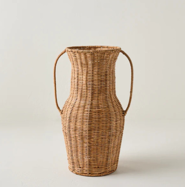 Rattan Vase. A definite Need!  

 #LTKSeasonal #LTKHome #LTKSaleAlert