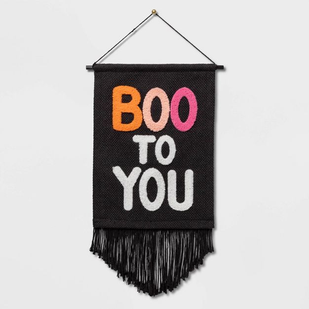 You Put a Spell on Me Crochet-like Hanging Word Halloween Wall Sign - Hyde & EEK! Boutique... | Target
