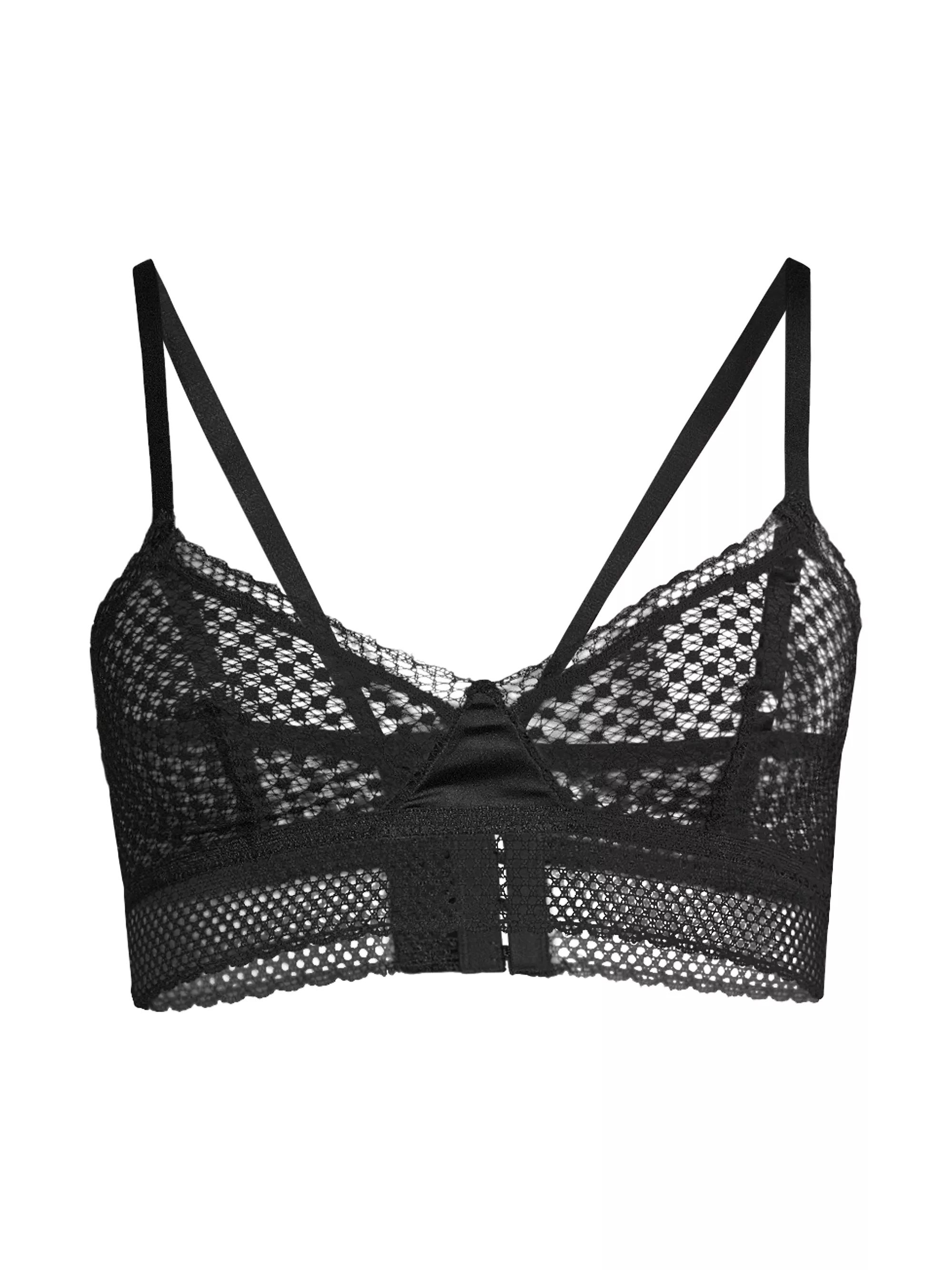 Bella Lace Longline Triangle Bra | Saks Fifth Avenue