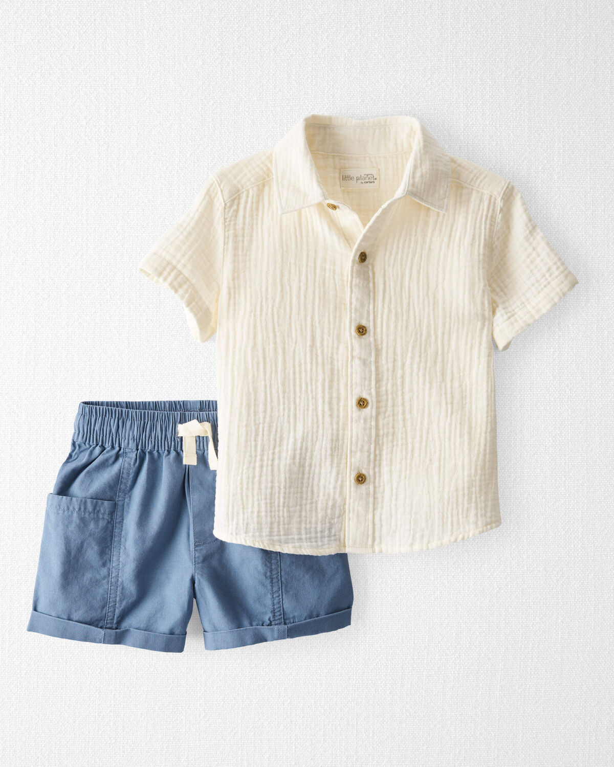 Toddler 2-Piece Shorts Set Made With Organic Cotton | Carter's Inc