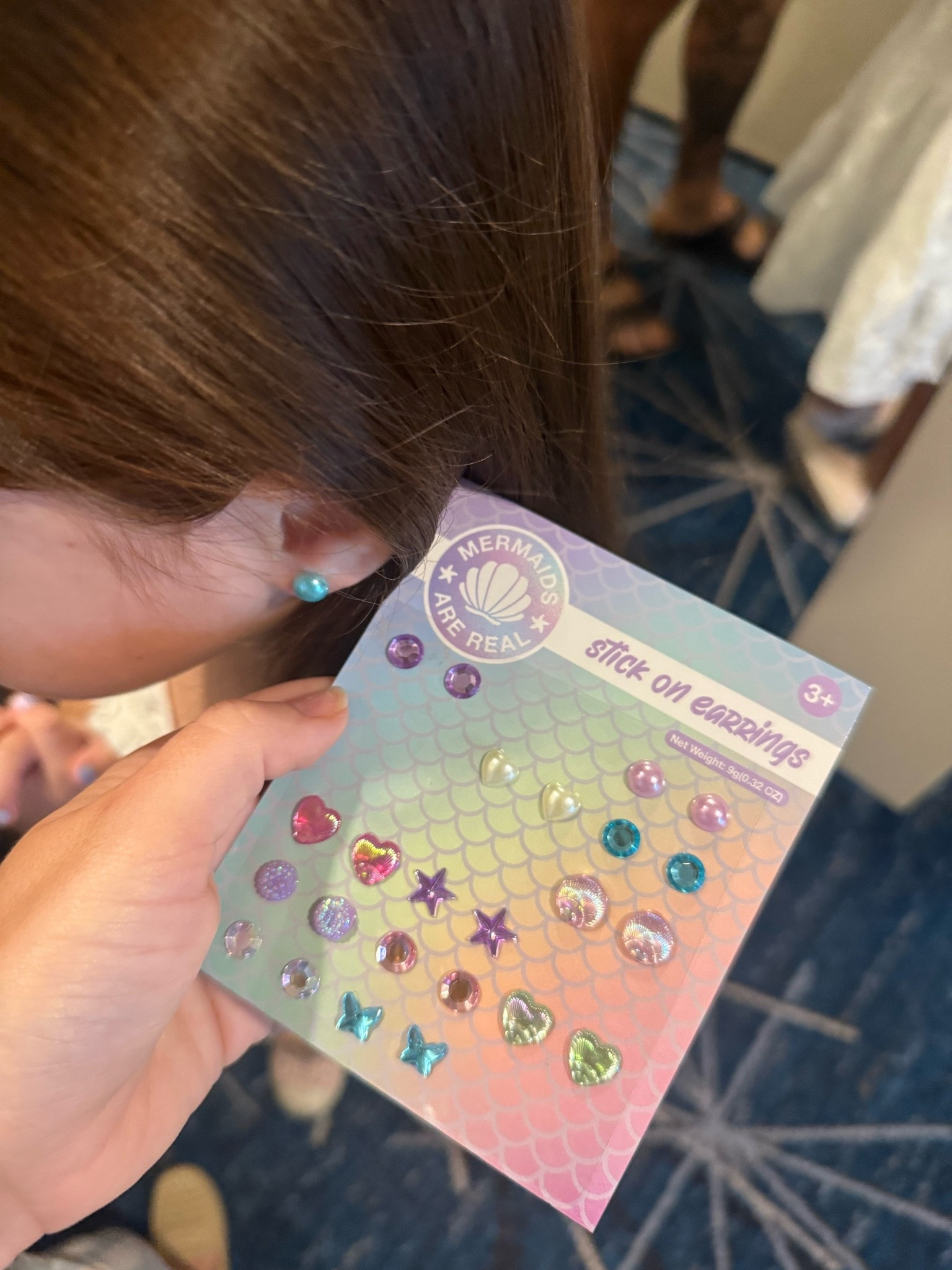 Stick on earrings for kids!! Ivey loves these & they actually last too (she has slept in them!!)

#LTKmomlife #LTKKids