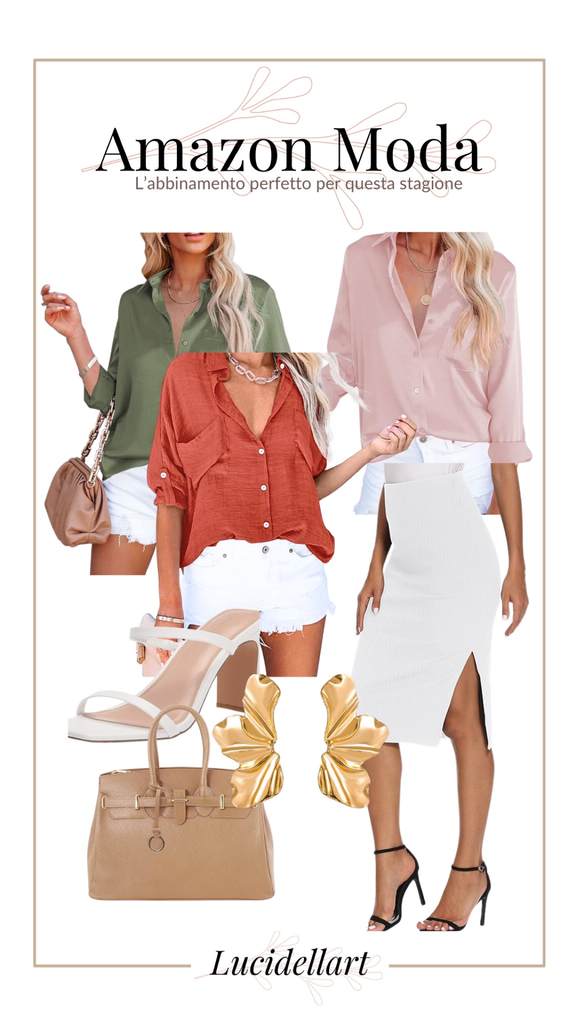 I miei preferiti moda Amazon per la primavera estate.

#LTKitalia #LTKsummer #LTKstyletip