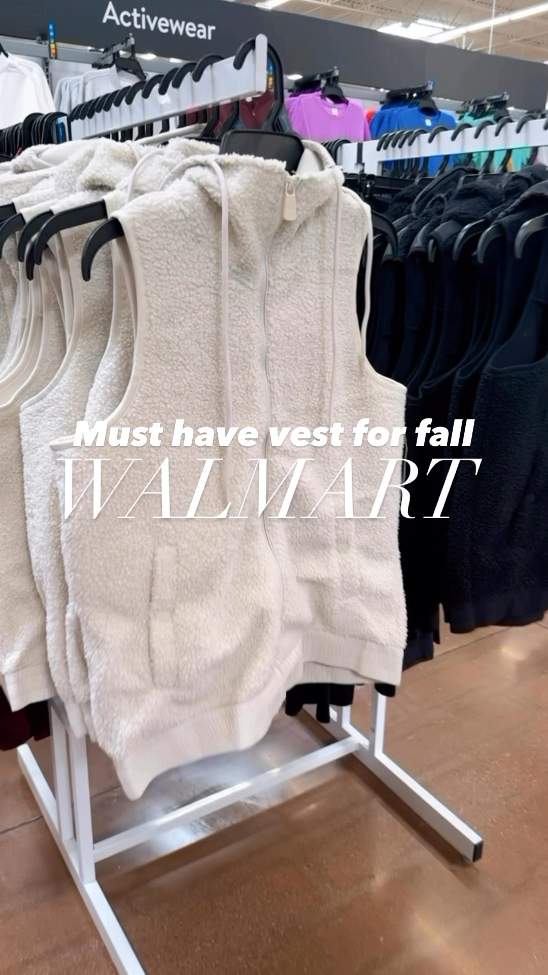 I love me a good athleisure look and this one is soooo good!!! #WalmartPartner I’m head to toe @walmartfashion and it’s the best!!!!! #walmartfashion
⬇️⬇️⬇️
Top sized up to medium 
Vest TTS size small
Joggers TTS size small

#LTKFindsUnder50 #LTKVideo #LTKStyleTip