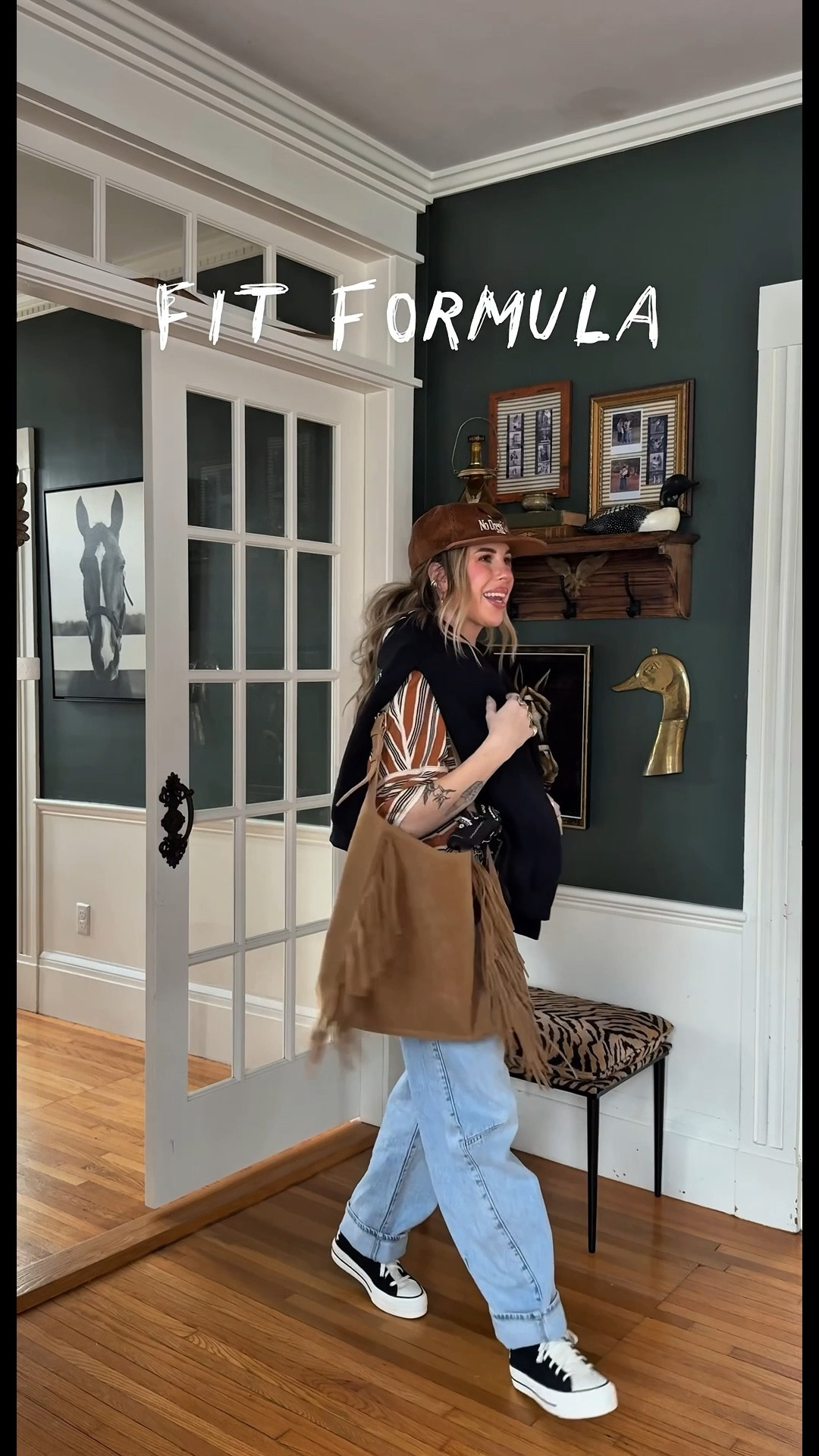 Hat & crewneck are my clothing line (IG: nodresscodeofficial)

#LTKgrwm #LTKootd