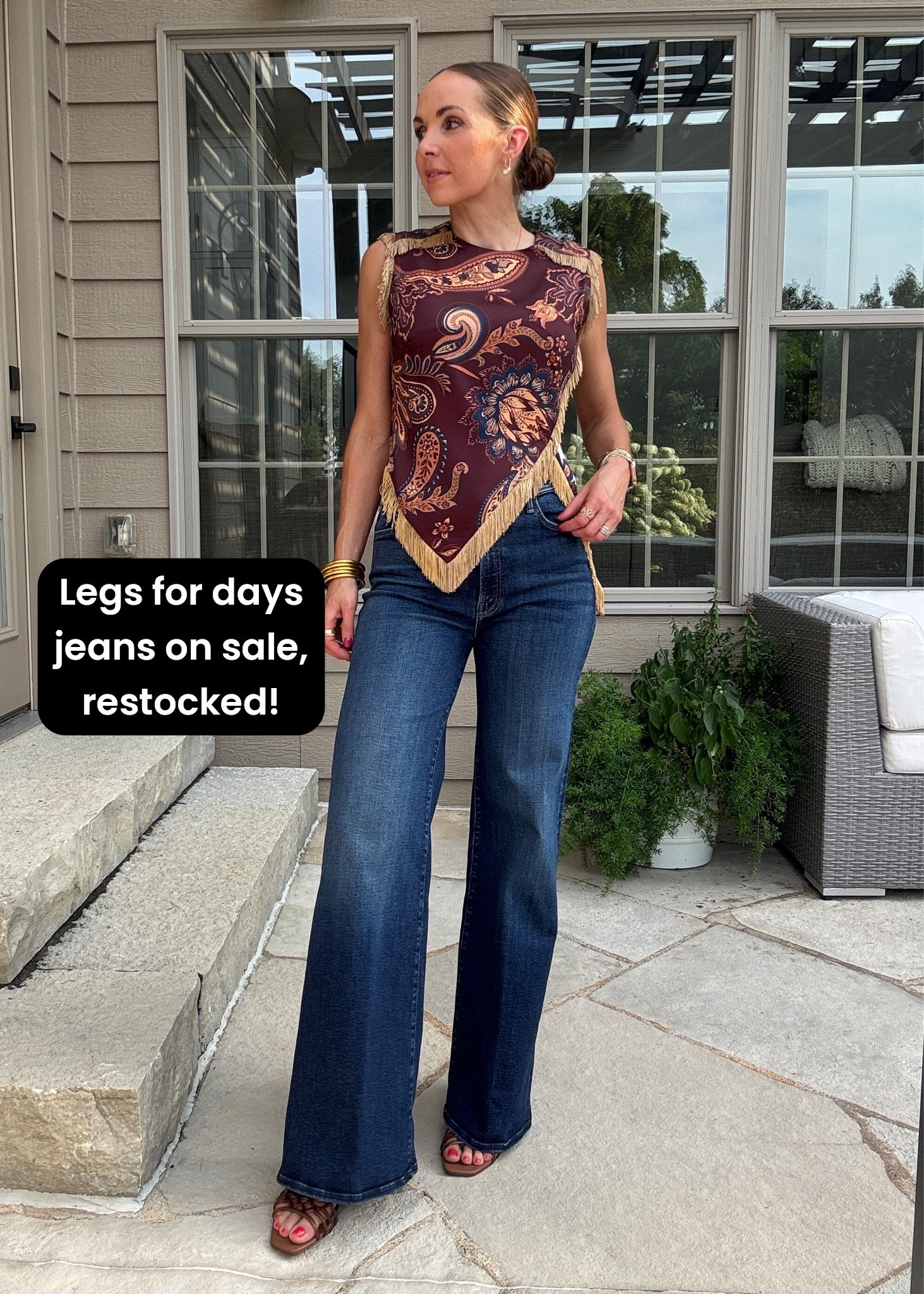 Back in stock in lots of sizes! These are the comfiest jeans and such a good dressy pair. They’re long, so have them hemmed for free at Nordstrom if needed. I’m 5’6” wearing my true size. @nordstrom

#LTKootd #LTKgrwm #LTKSaleAlert