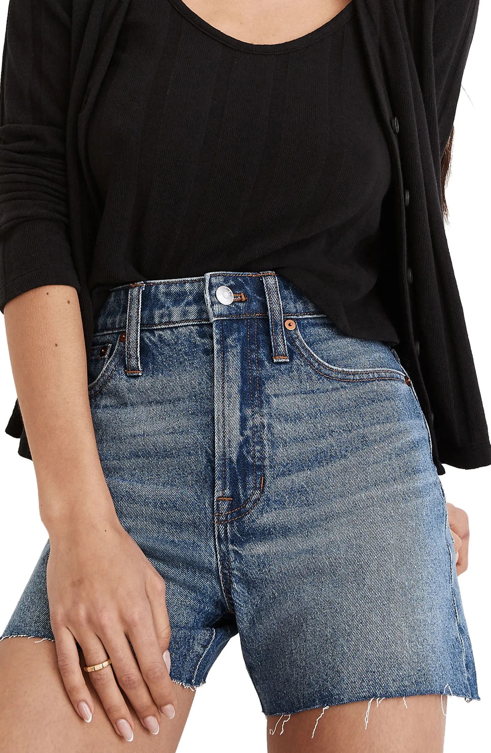 Women's The Curvy Perfect Cutoff Jean Shorts | Nordstrom