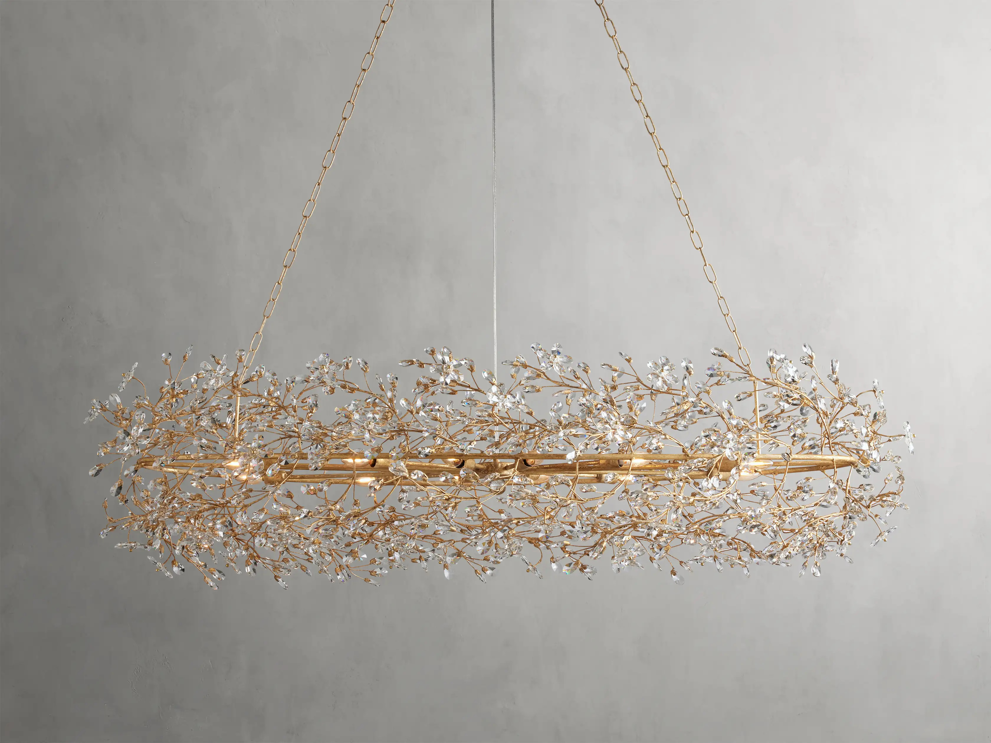Fiore Oval Chandelier | Arhaus