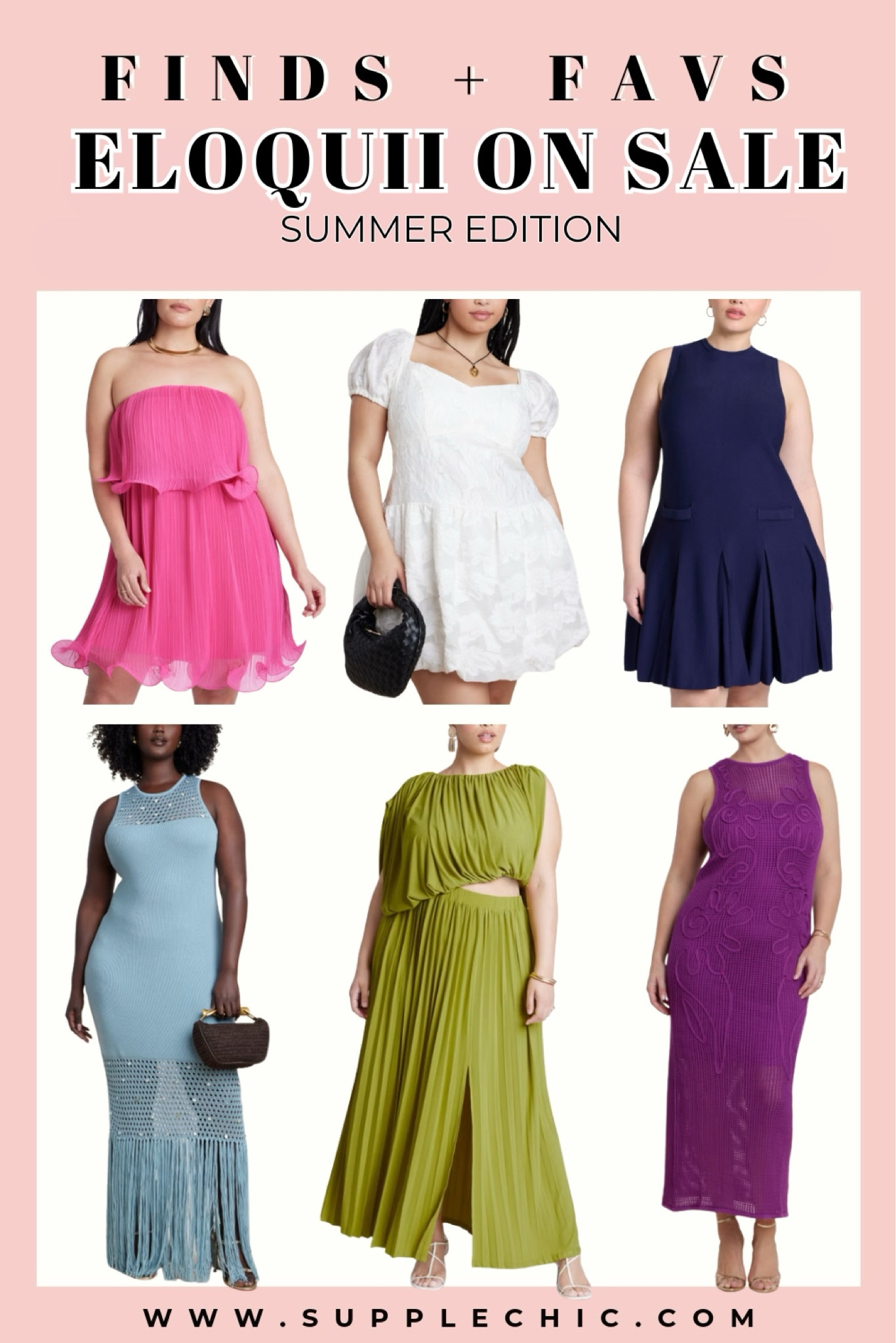 A curated ELOQUII summer sale edit featuring bold, flattering plus-size dresses perfect for vacations, brunch, and warm-weather events. #Eloquii
#PlusSizeFashion
#SummerDresses
#CurvyStyle
#SaleFinds
#VacationOutfits
#BodyPositiveFashion
#SummerStyleInspo
#DressSeason
#LTKStyle

#LTKootd #LTKSaleAlert #LTKSeasonal