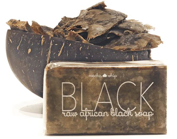 Raw African Black Soap Bar ON SALE! | Mocha Whip