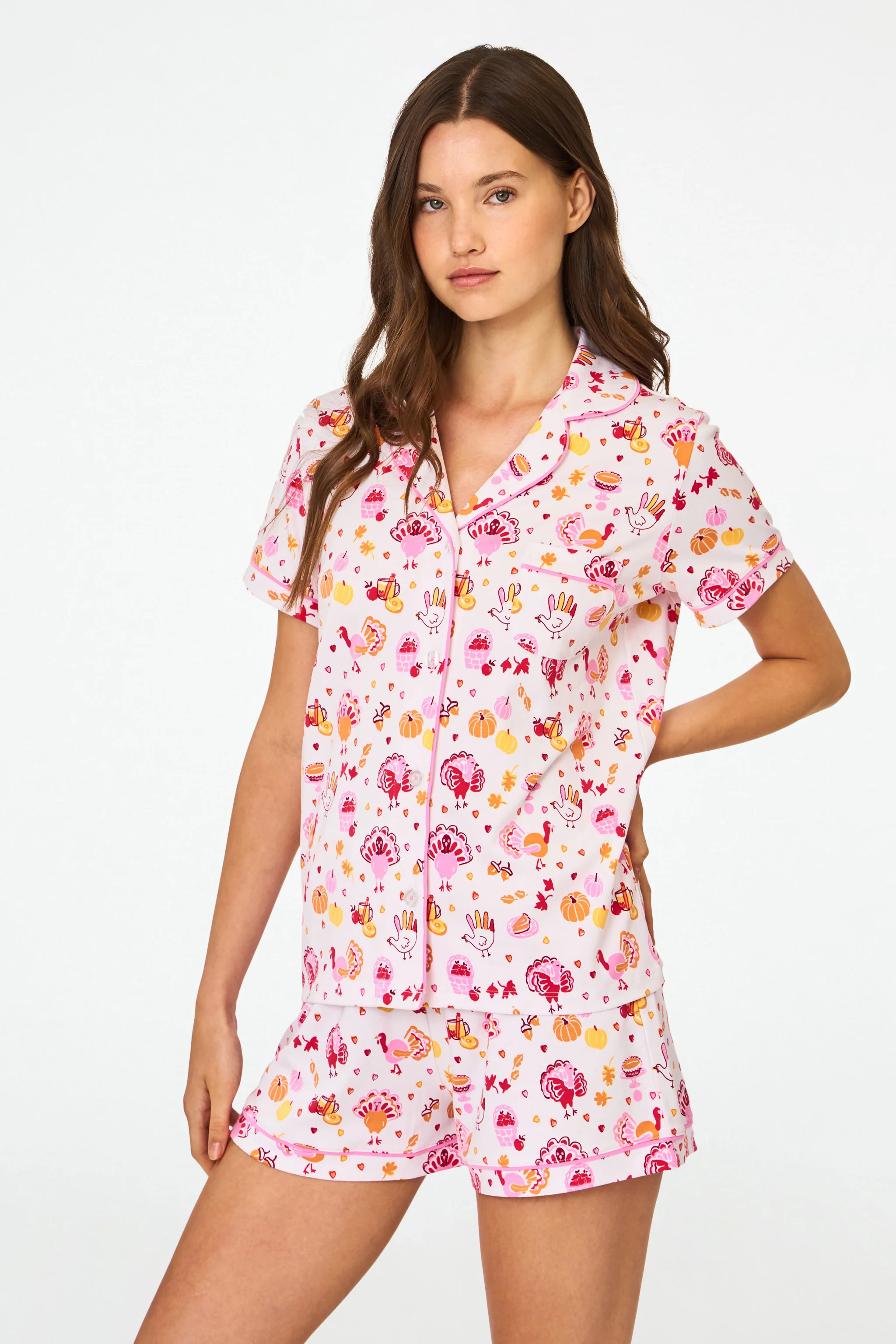 Fall-A-Palooza Polo Pajamas | Roller Rabbit