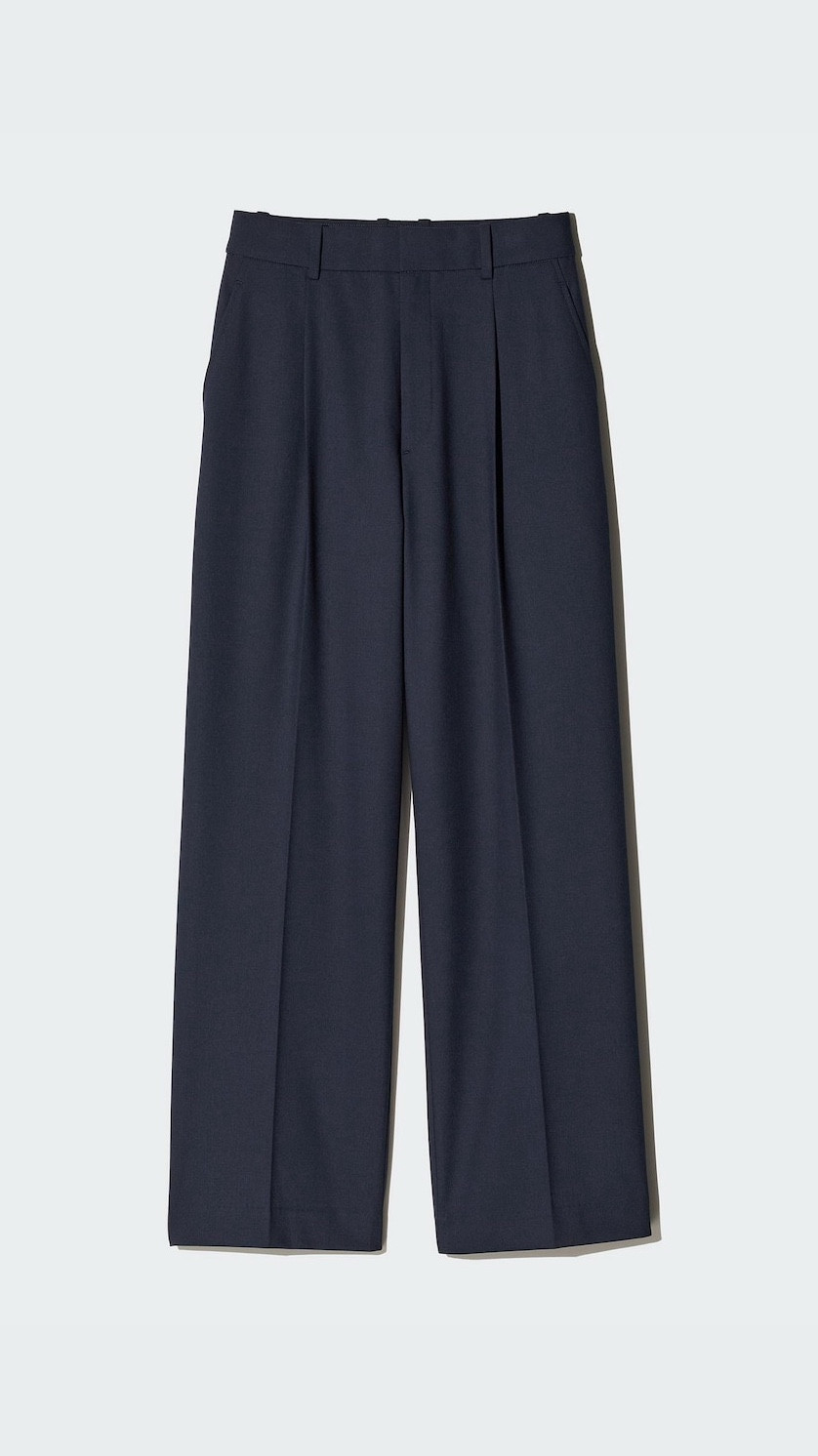 Uniqlo Pleated wide Trousers  ,wearing size XS