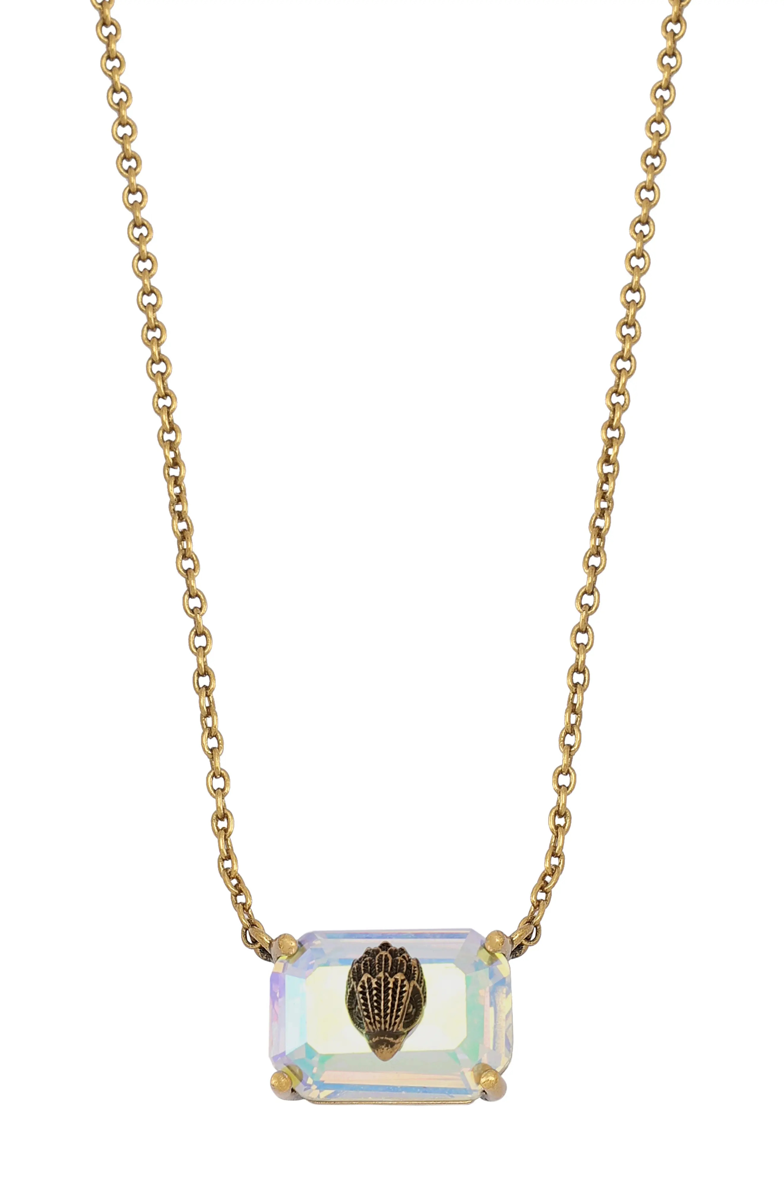 Emerald Cut Pendant Necklace (Women) | Nordstromrack | Nordstrom Rack