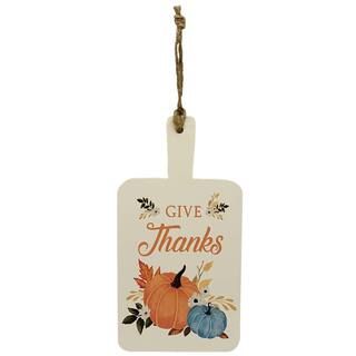 Give Thanks Paddle Wall Sign by Ashland® | Michaels Stores