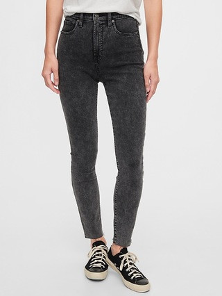 Sky High Rise True Skinny Jeans with Secret Smoothing Pockets | Gap (US)