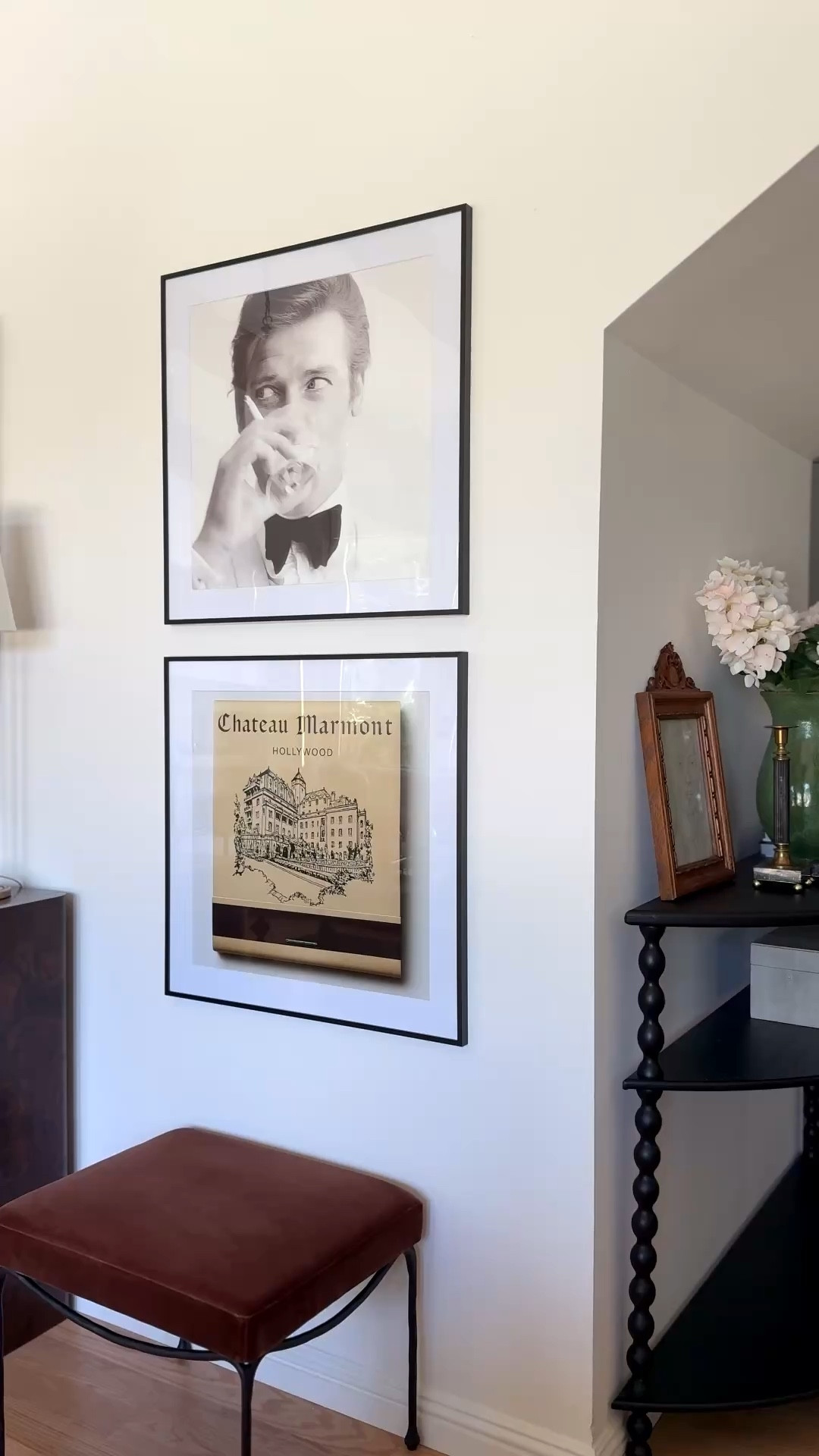 Living room art! These Amazon gallery frames are a 10/10 🙌🏼 I used both a canvas print and printable art piece from Etsy! The matchbook print I had done at Walgreens as a poster print, and then cut down to size to fit. So simple and you get a high end look for less!

#LTKHome #LTKSaleAlert