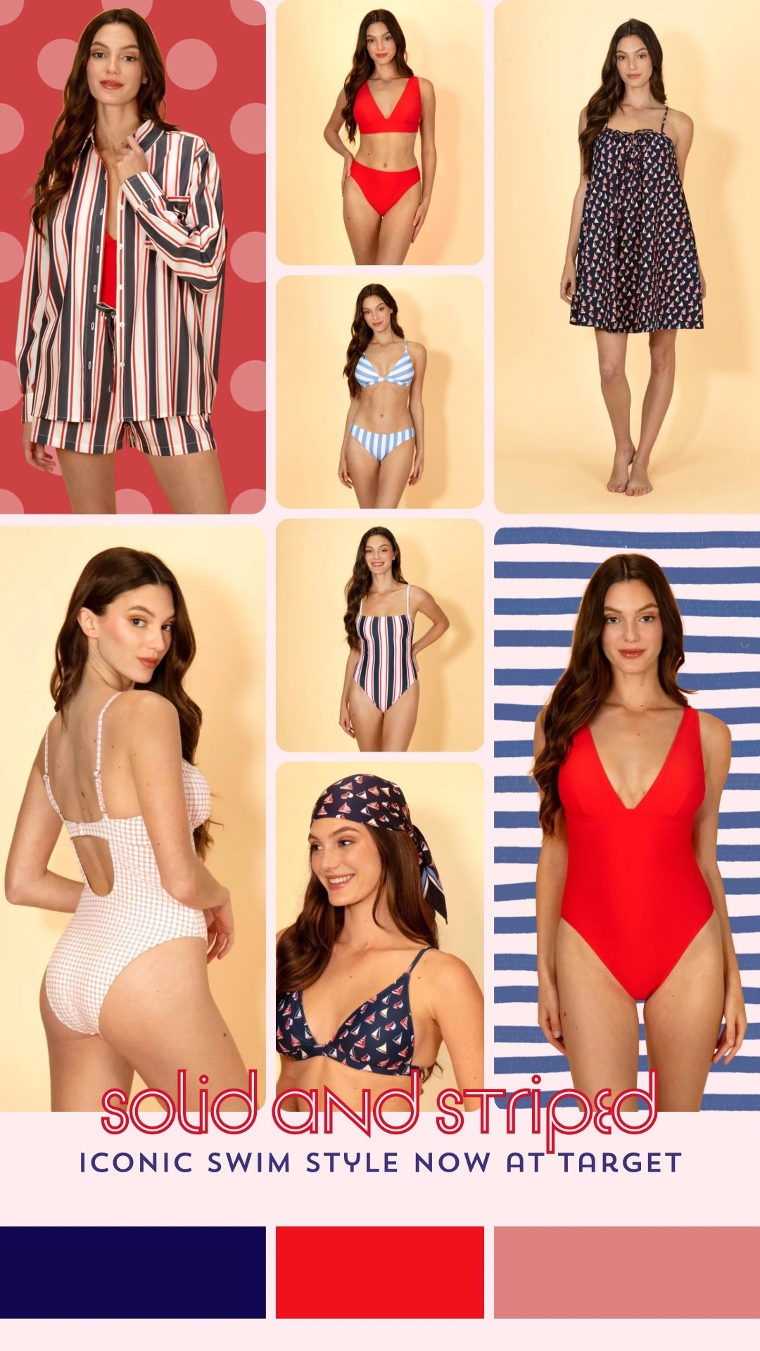 @target solid + striped for the win!

#LTKSeasonal #LTKSwim #LTKootd