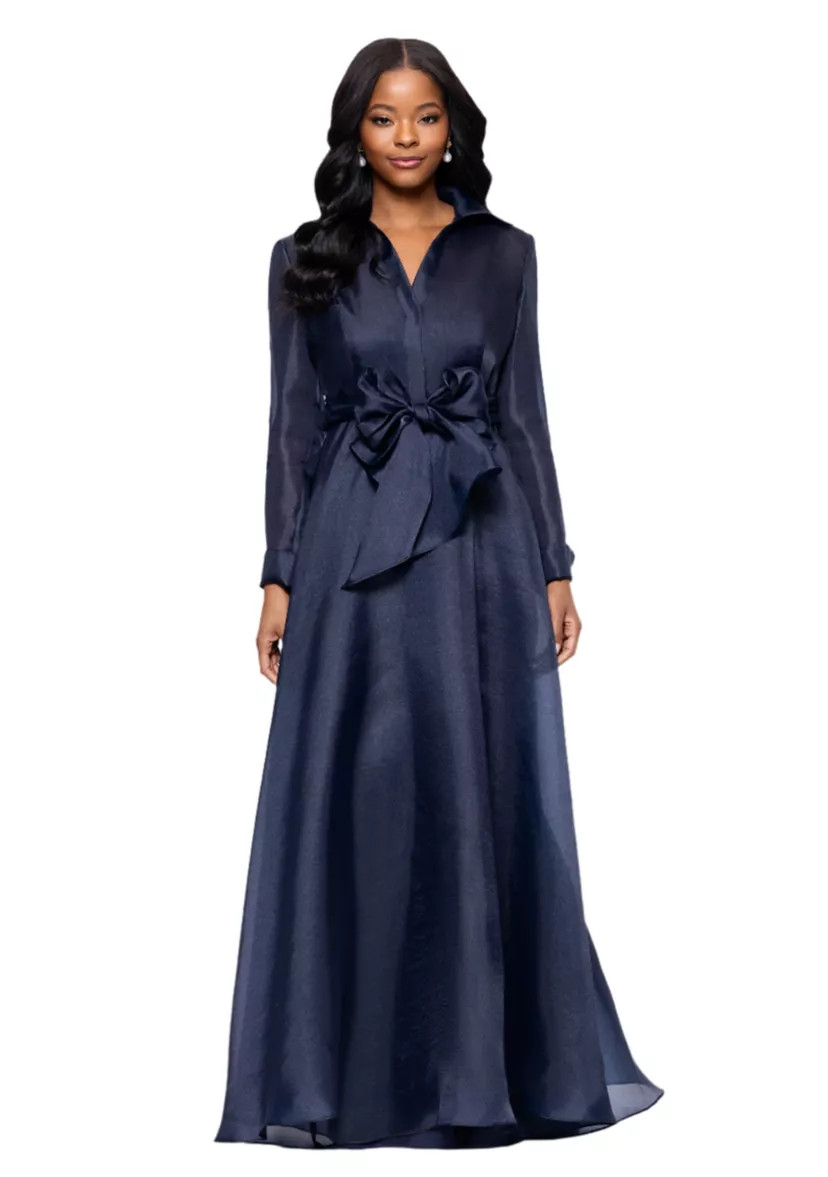 Women's Collared Fit and Flare Gown | Belk