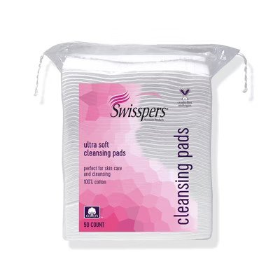 Swisspers - Premium Ultra Soft Cleansing Cotton Pads, 50 Ct | Target