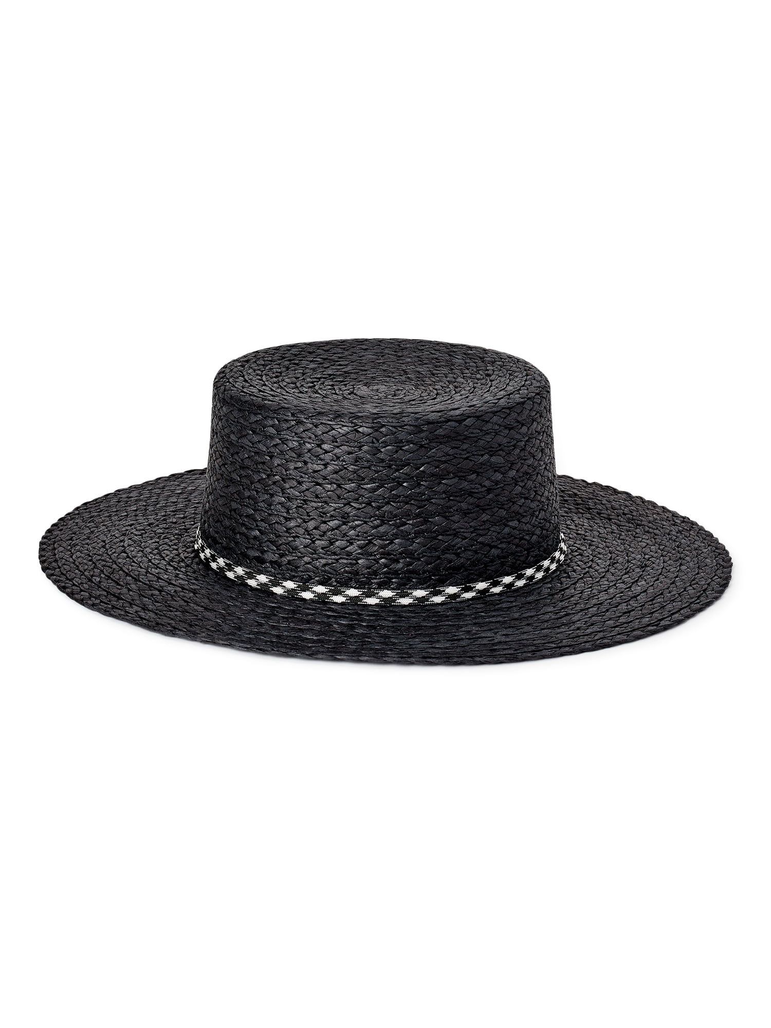 Time and Tru Boater Hat with Bungee Trim | Walmart (US)