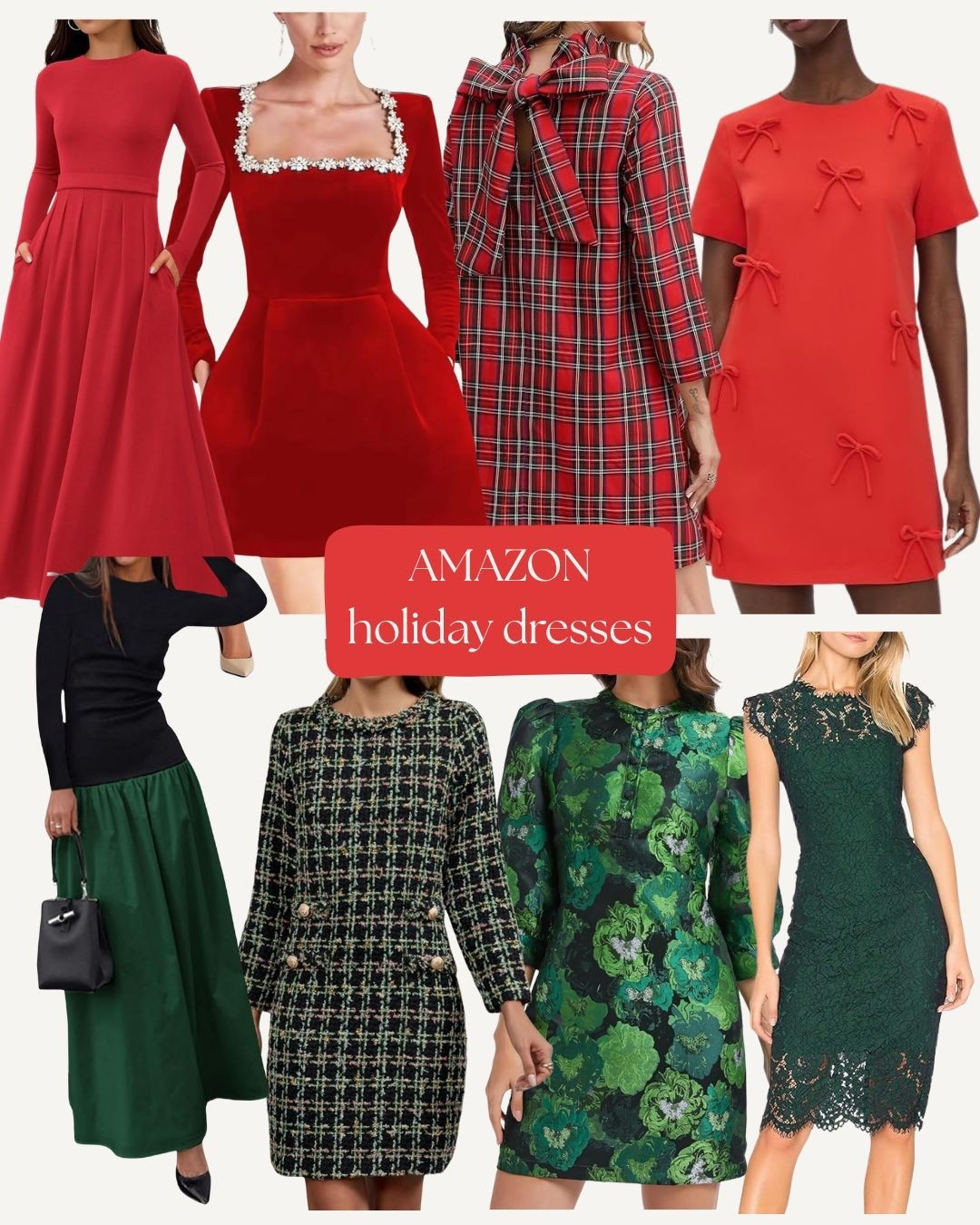 Amazon holiday dresses! 

#LTKOver40 #LTKFindsUnder50 #LTKHoliday