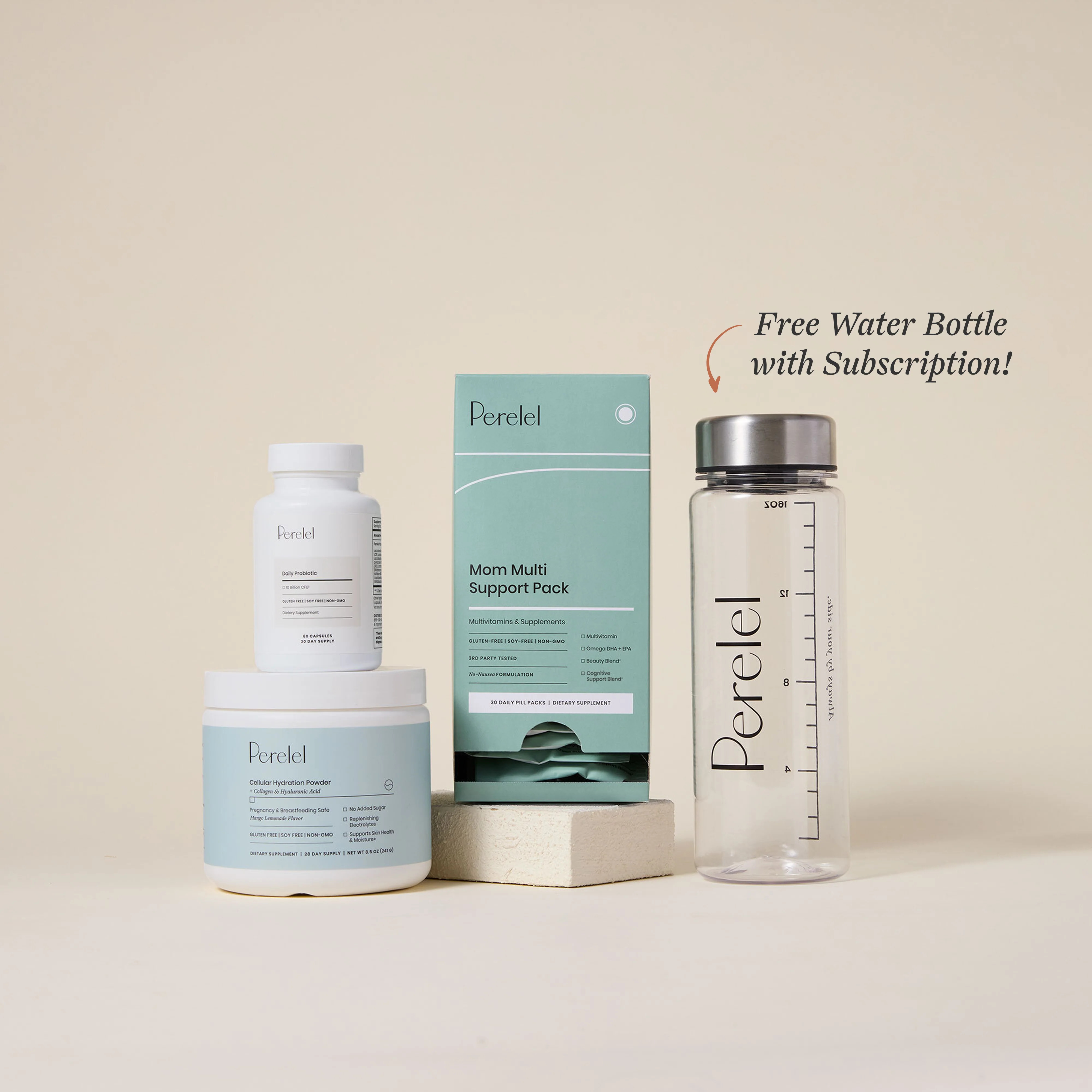 Postpartum Supplements Bundle - Complete Support for New Moms Recovery | Perelel Health