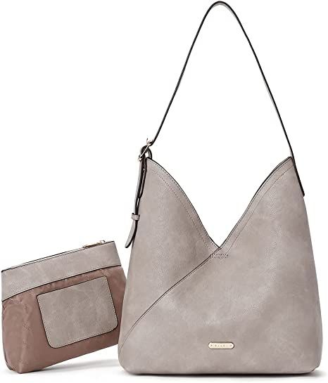 CLUCI Hobo Bags for Women Vegan Leather Purses Designer Handbags Tote Fashion Large Ladies Should... | Amazon (US)