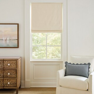 Flat Front Roman Shade - Custom | Ballard Designs, Inc.