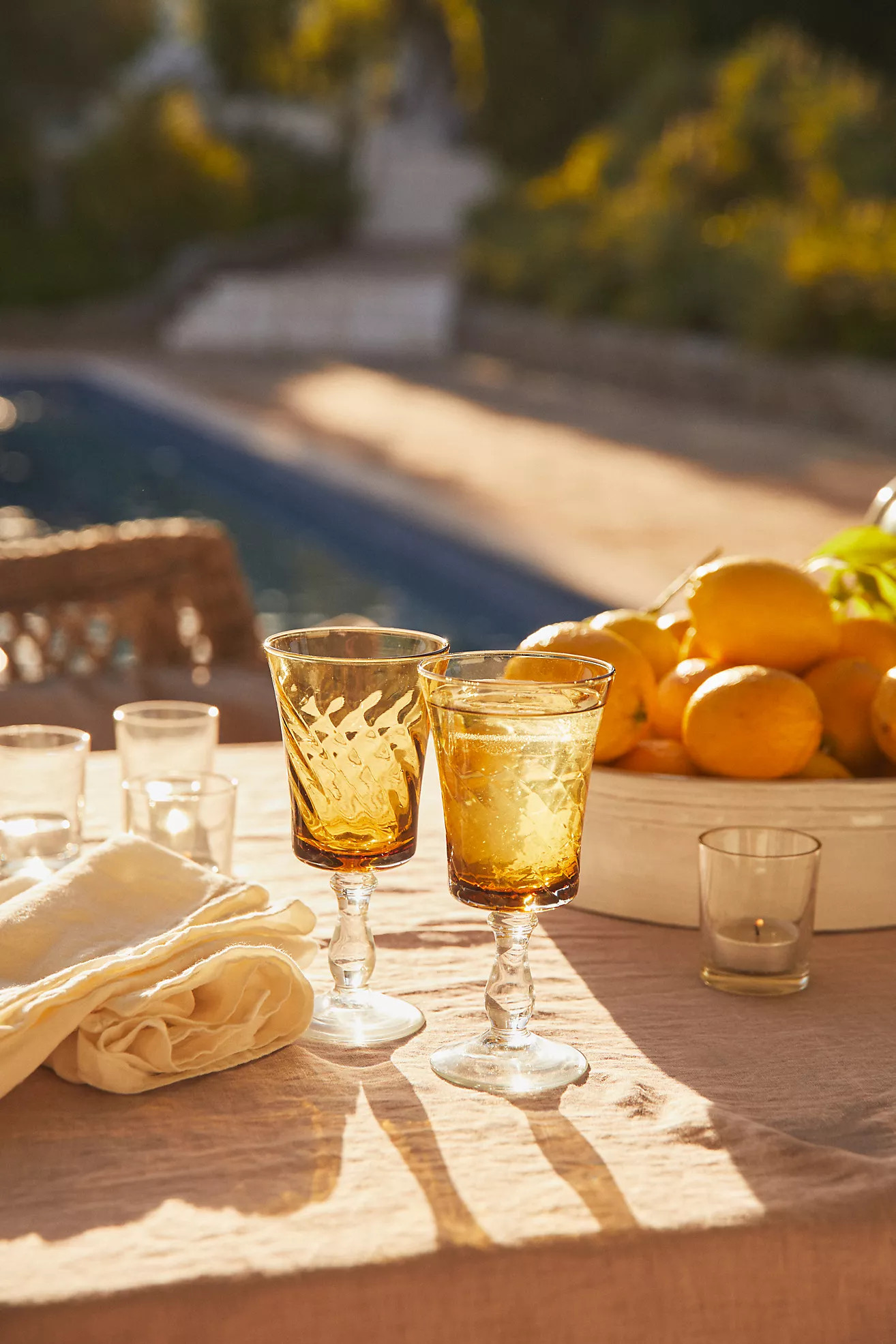 Blue Pheasant Colette Wine Glass, Set of 6 | Anthropologie (US)