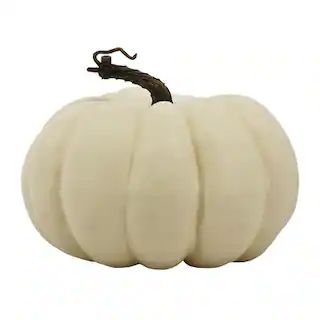 9" Cream Decorative Pumpkin by Ashland® | Michaels Stores