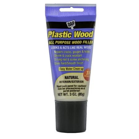 DAP Plastic Wood Latex Wood Filler 3 oz Natural | Walmart (US)
