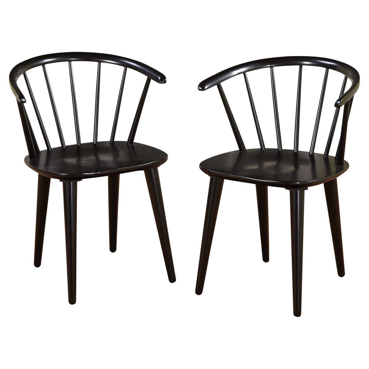 Set of 2 Florence Contemporary Windsor Dining Chairs - Buylateral | Target