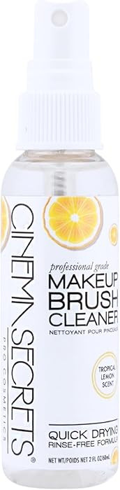 Cinema Secrets Original Makeup Brush Cleaner Spray - Professional Cleanser for Makeup Brushes - Q... | Amazon (US)