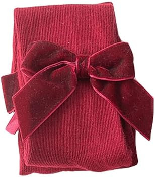 Newborn Baby Girls Tights Infant Toddler Girls Leggings Velvet Bowknot Warm Cotton Stockings Pant... | Amazon (US)