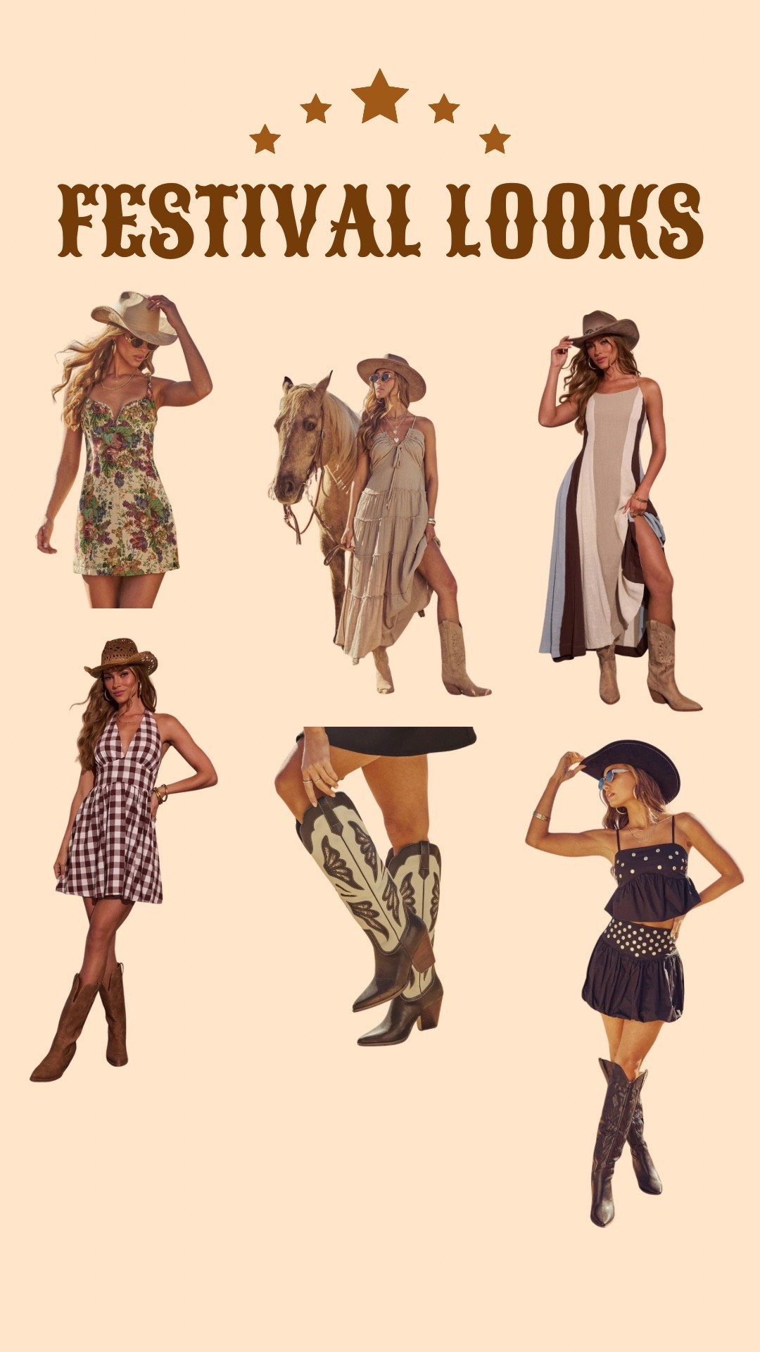 Festival Outfit Looks 🏜️🌵🤎

#LTKgrwm #LTKFestival #LTKootd