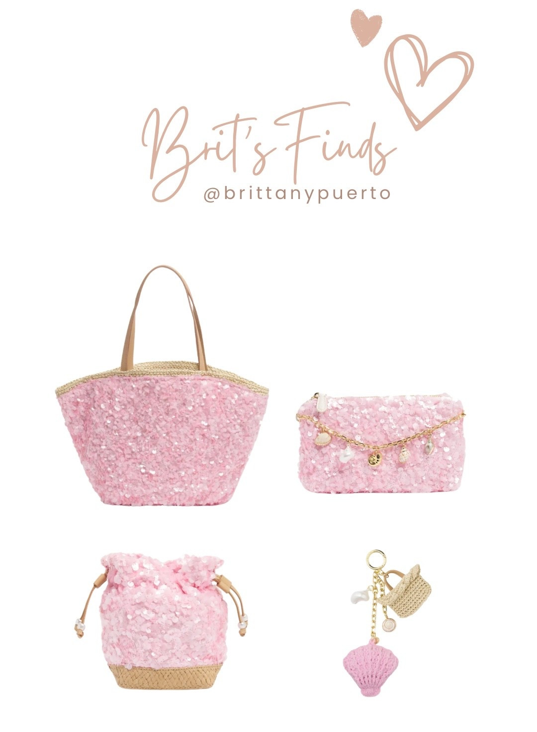 Stoney clover lane, sequin bag