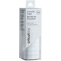 Cricut Joy Transfer Tape - Bulk - 5.5" x 240" - Transfer Tape for Vinyl and Adhesive Decals, Assorte | Amazon (US)