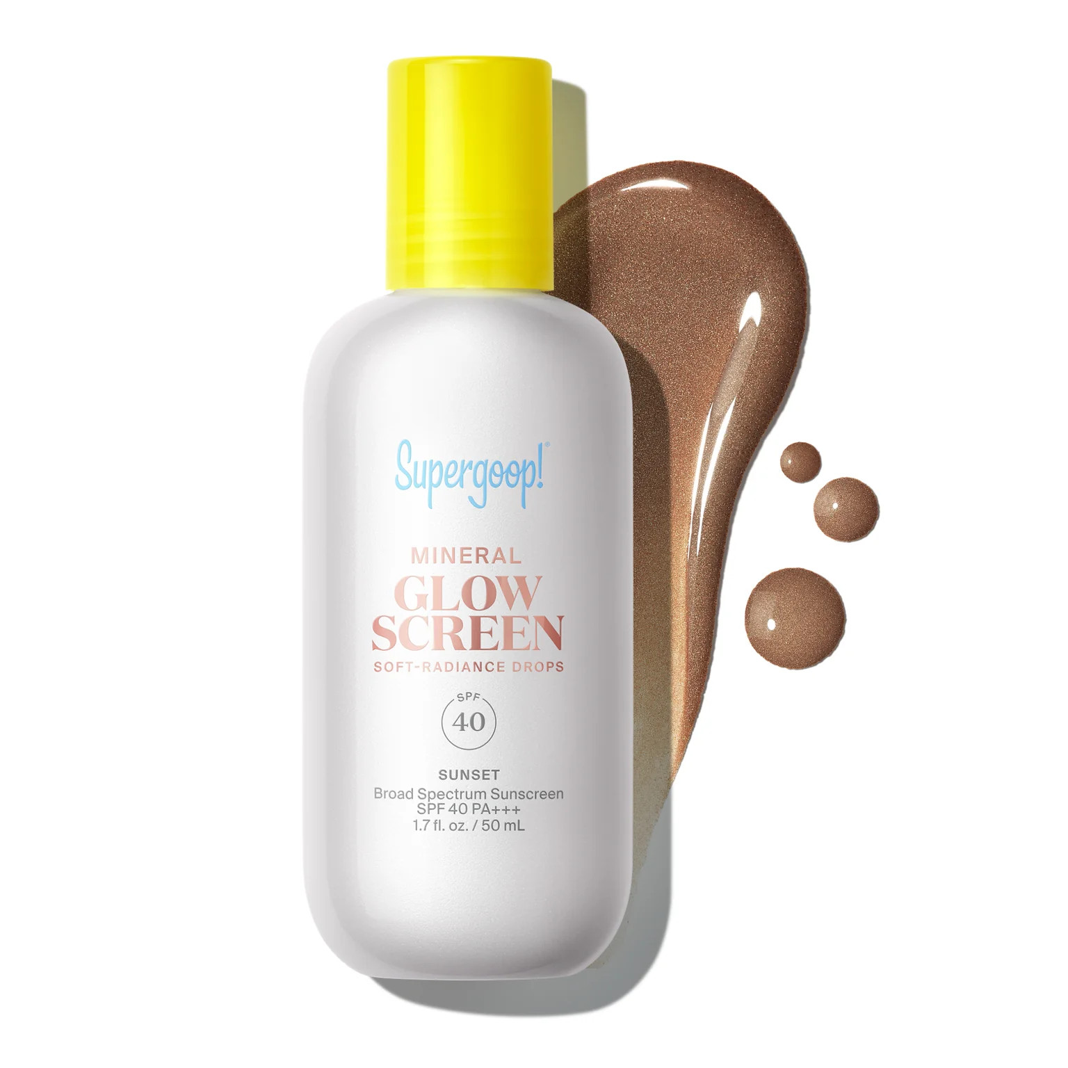 Mineral Glowscreen Soft-Radiance Drops SPF 40 | Supergoop