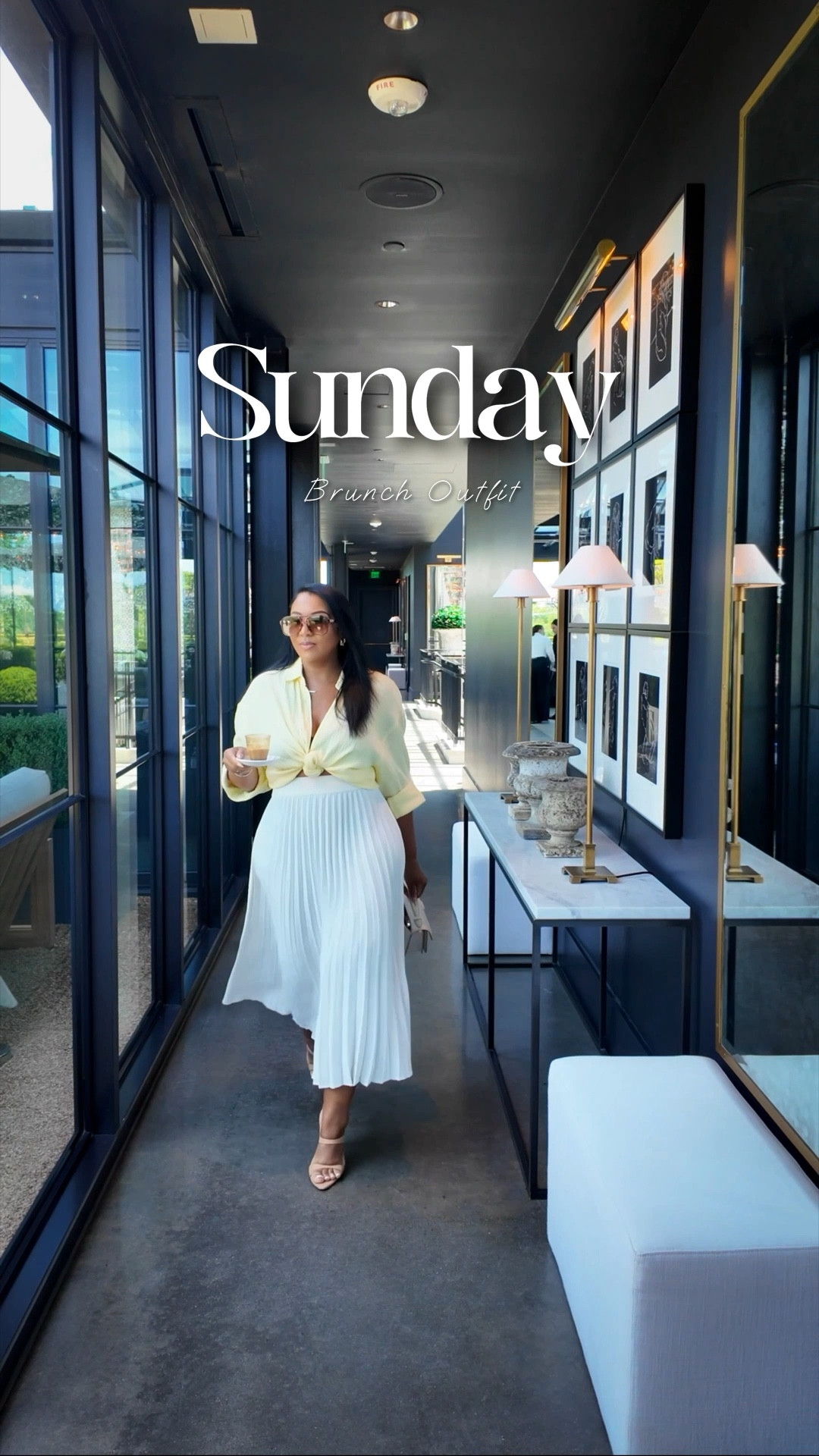 Sunday Brunch Outfit.
Pleated skirt: M
Button up shirt: M

#LTKStyleTip #LTKOver40 #LTKFindsUnder50