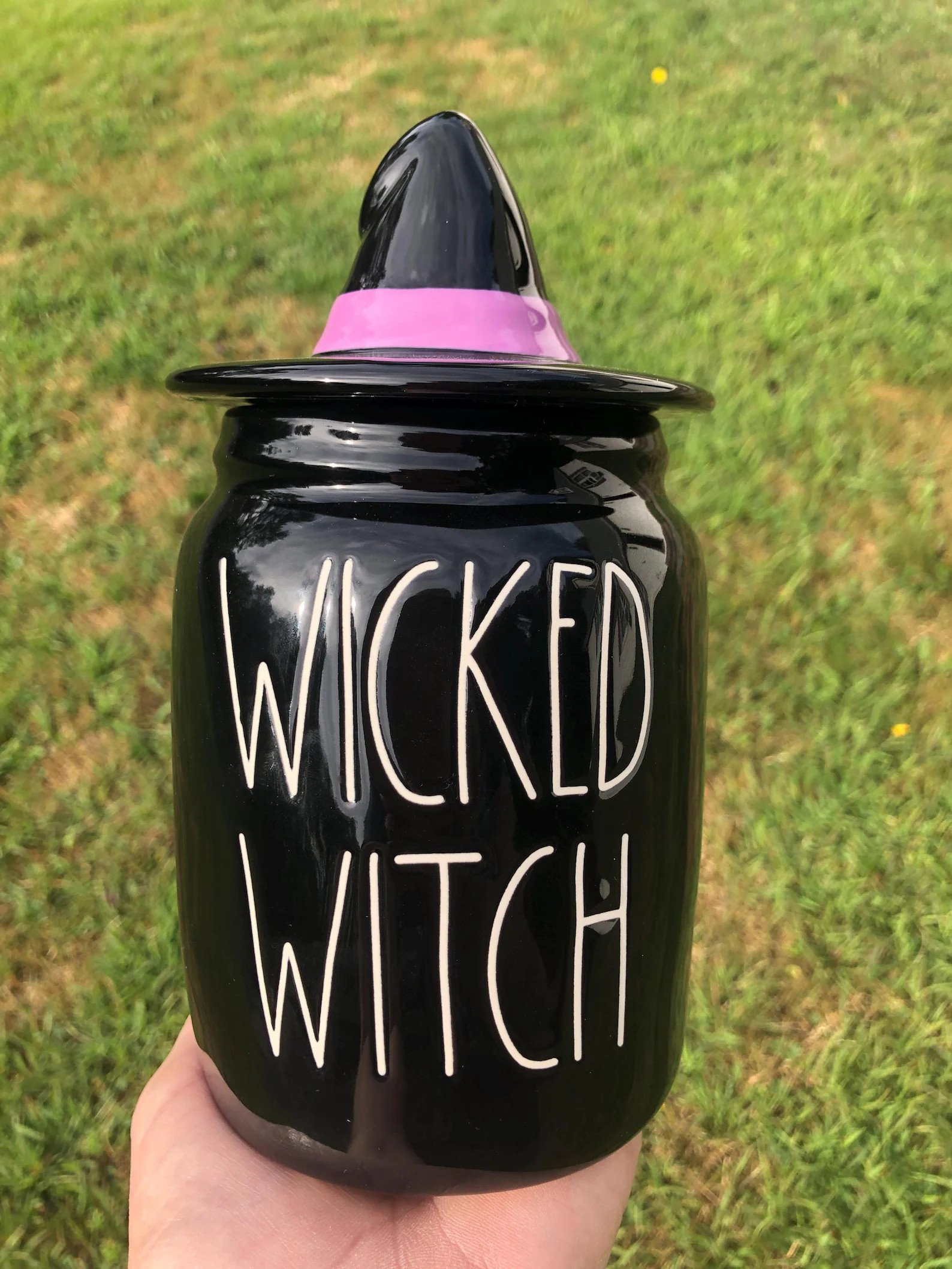 Rae Dunn New Halloween Canister "wicked Witch" - Etsy | Etsy (US)