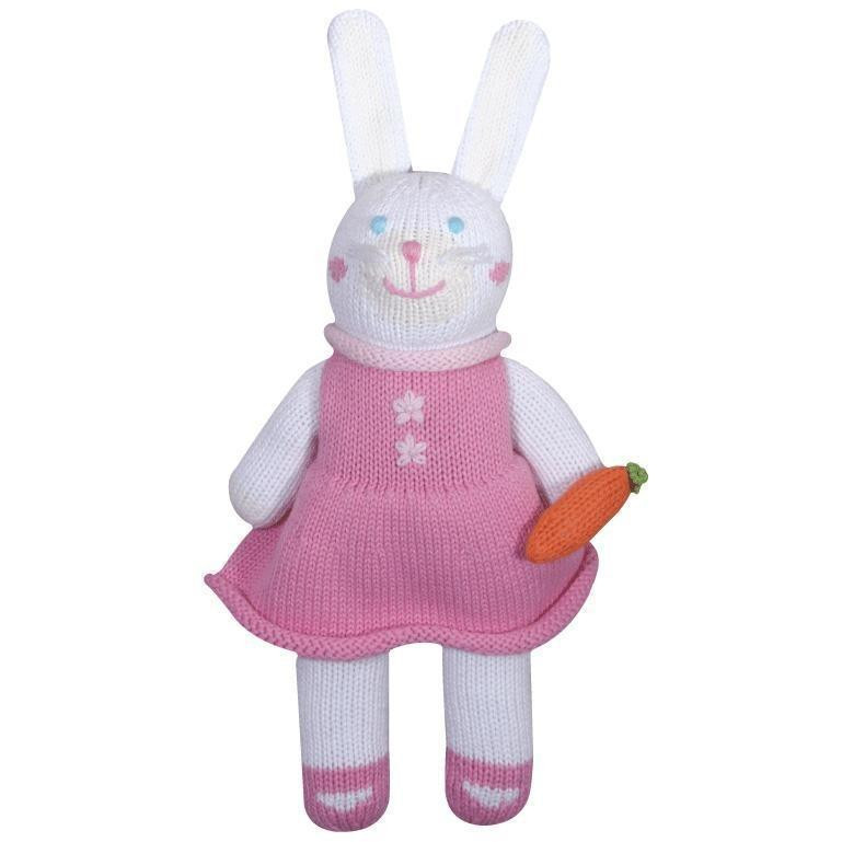 Zubels Knit Bunny Rattle | JoJo Mommy
