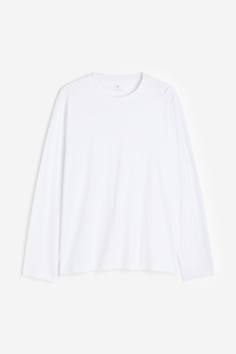 Regular Fit Jersey top | H&M (UK, MY, IN, SG, PH, TW, HK)