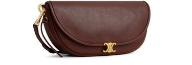 Little halfmoon soft Triomphe in supple shiny lambskin - CELINE | 24S (APAC/EU)