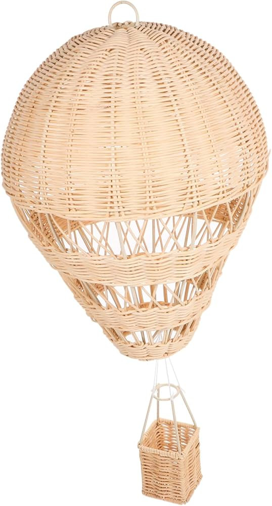 Rattan Hot Air Balloon Wicker Hot Air Balloon Pendant Balloon Centerpieces Rattan Ball Ornaments ... | Amazon (US)