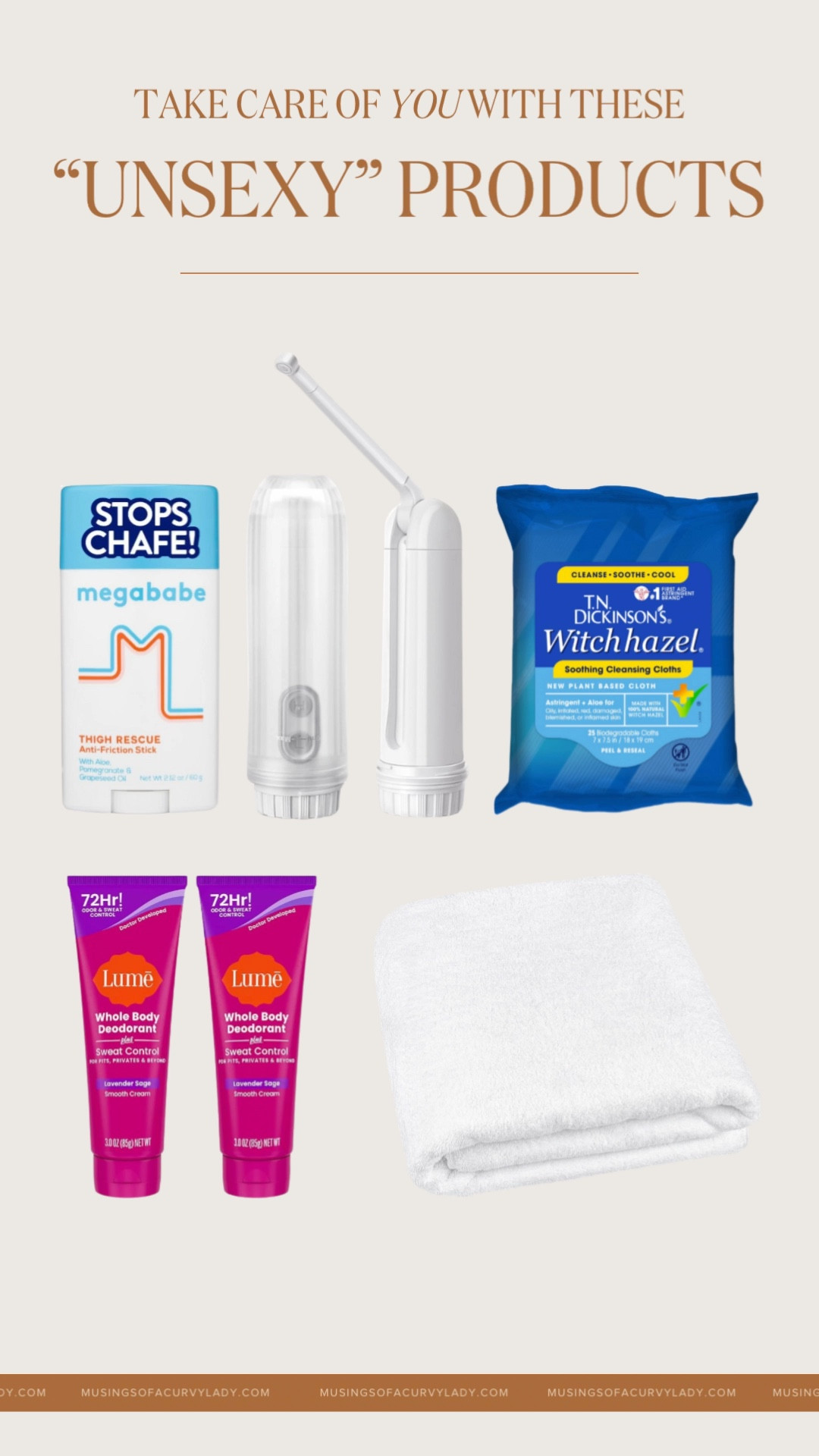 Unsexy but essential 💅☀️ My go-to products for looking, feeling, and smelling fresh—especially when the summer heat hits. Whole body deodorant, a portable bidet (yes, really), anti-chafe must-haves & more linked because feeling good > everything!

#LTKFindsUnder100 #LTKFindsUnder50 #LTKBeauty