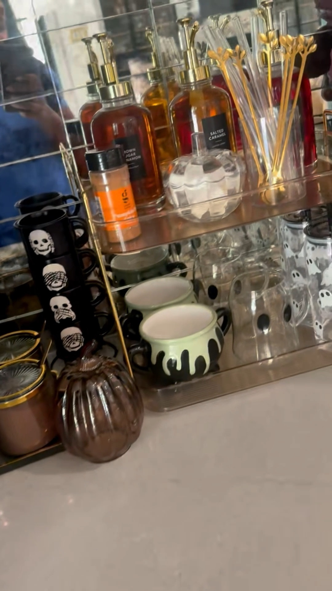 Halloween coffee bar! 🍂🎃

#LTKHome #LTKSeasonal