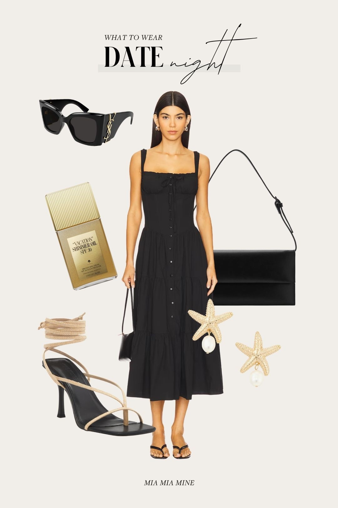 Summer date night outfit
Little black dress from Astr the label
Steve Madden lace up heels on sale 
Mango shoulder bag under $50

#LTKFindsUnder100 #LTKSummerEdit #LTKSaleAlert