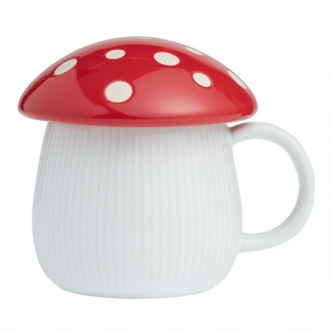 Mushroom Lidded Mug | World Market